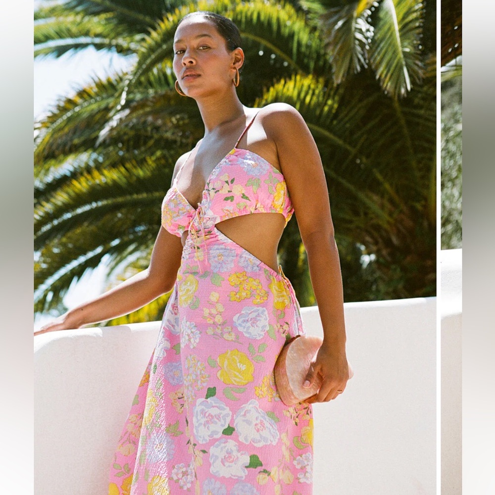 NWT Sabo Skirt Asher Maxi Dress in Corsage Spring- Size Small (US 4) - Picture 2 of 15